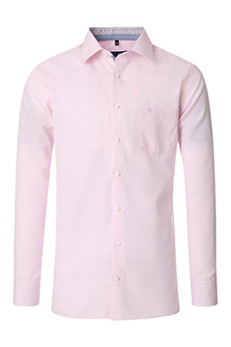 Camisas, Vestir Manga Larga, 112896, ROSA