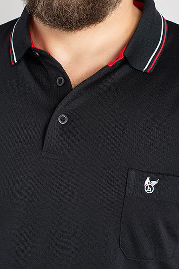 Sport, Polos M. Corta, 112088, NEGRO