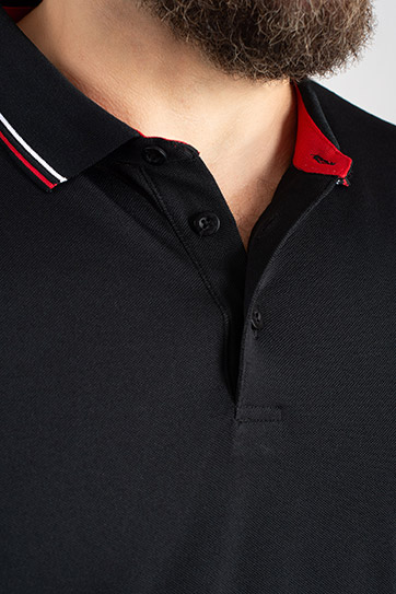 Sport, Polos M. Corta, 112088, NEGRO