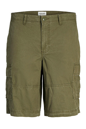 Pantalones, Bermudas, 112431, OLIVA