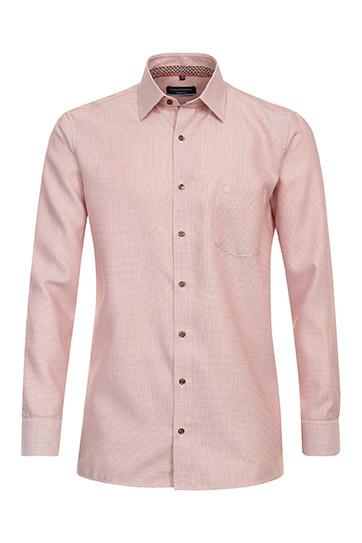 Camisas, Vestir Manga Larga, 112503, ROSA