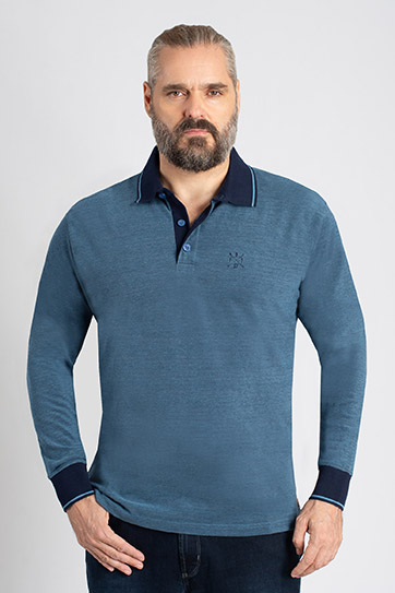 Sport, Polos M. Larga, 112693, INDIGO