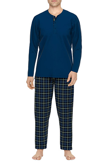 Homewear, Pijama M. Larga, 112731, MARINO