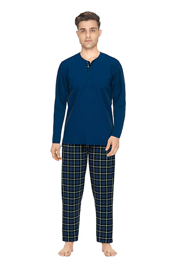 Homewear, Pijama M. Larga, 112731, MARINO