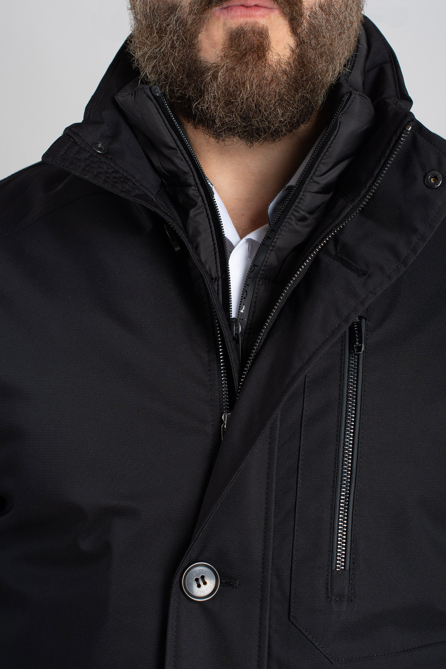 Abrigo, Chaquetones y Piel, 112420, NEGRO | Zoom