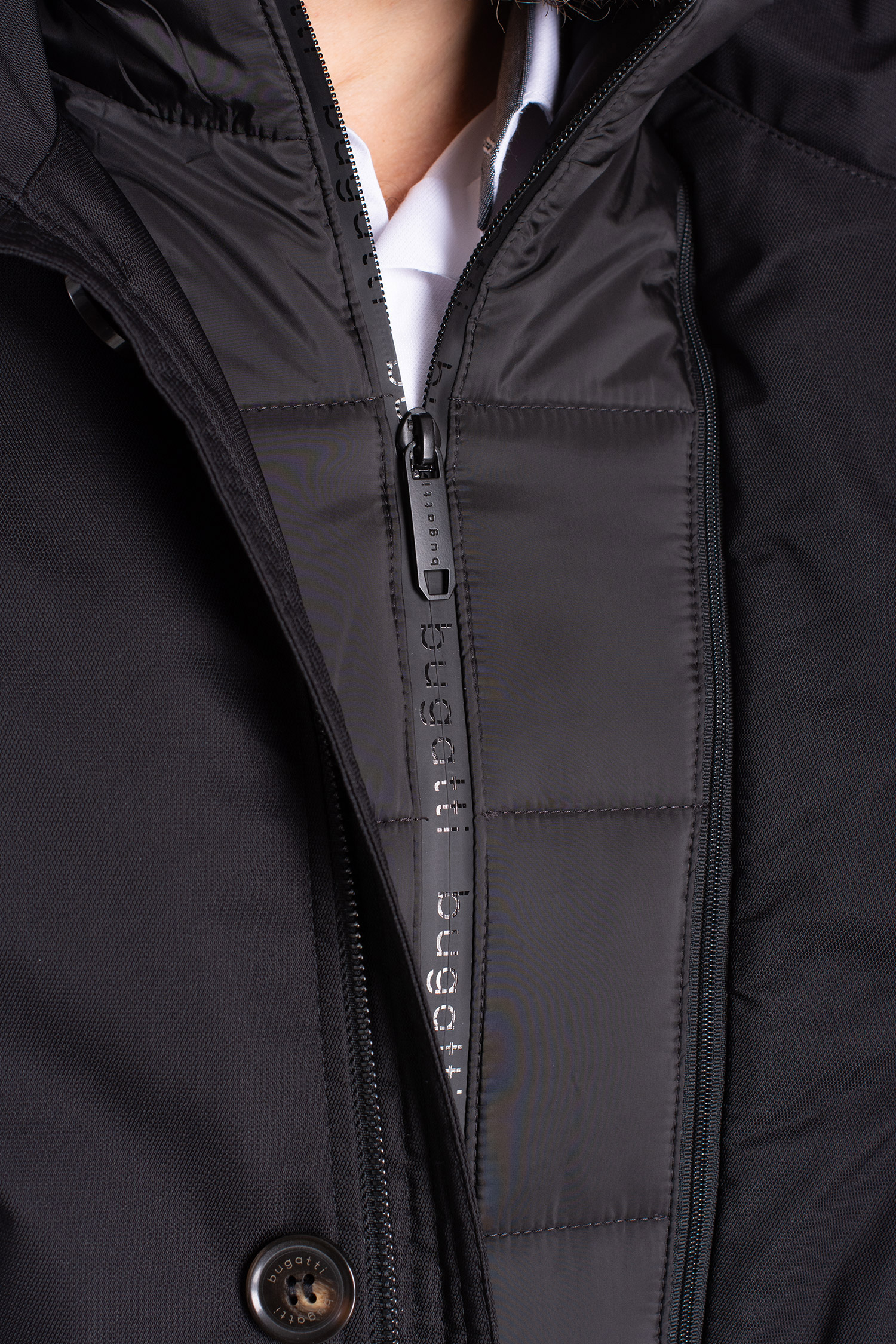 Abrigo, Chaquetones y Piel, 112420, NEGRO | Zoom