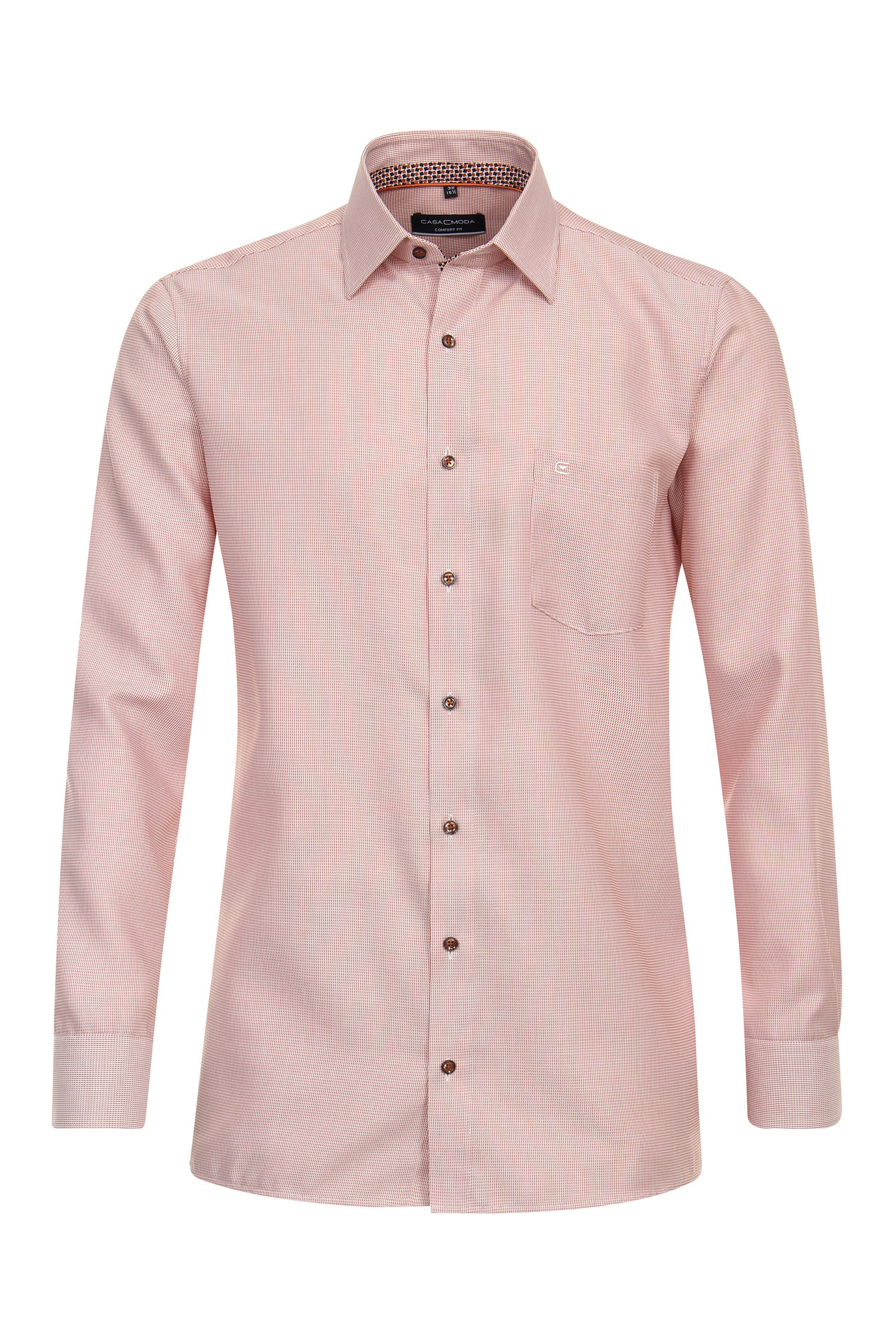 Camisas, Vestir Manga Larga, 112503, ROSA | Zoom