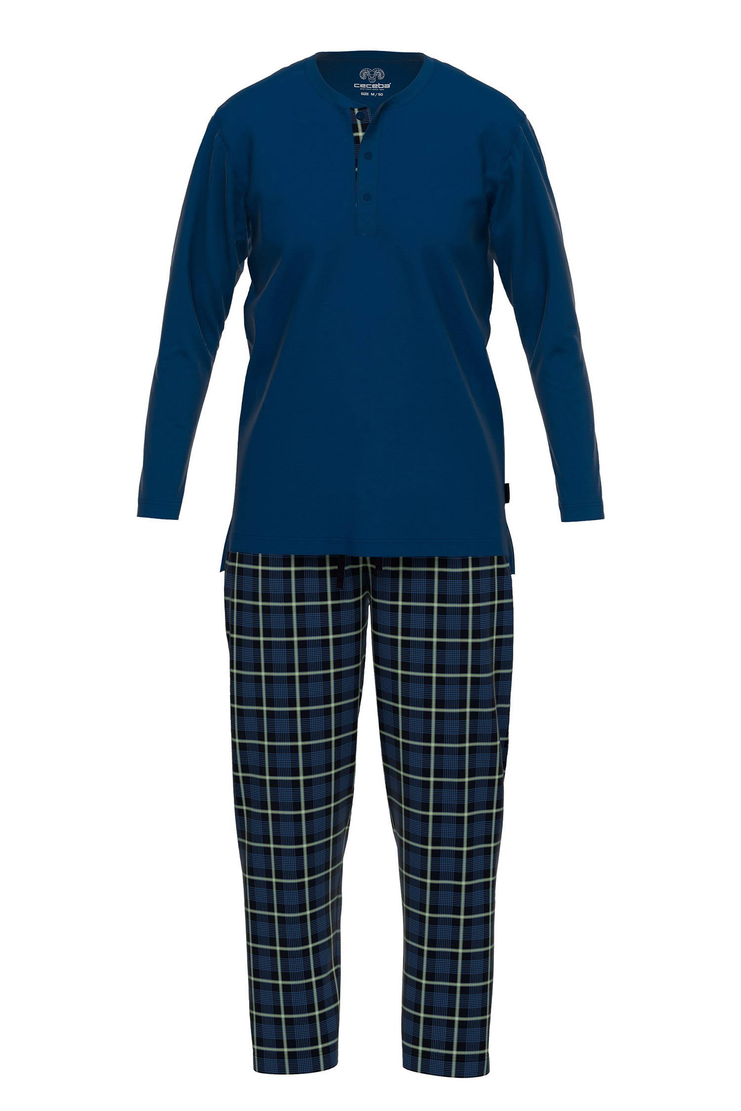 Homewear, Pijama M. Larga, 112731, MARINO | Zoom