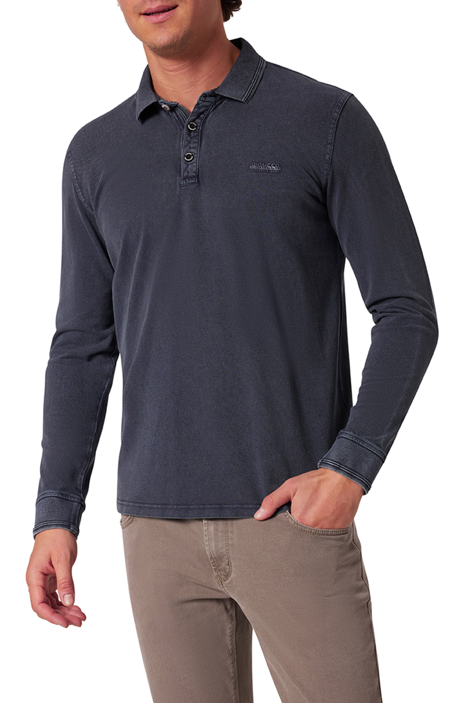 Sport, Polos M. Larga, 112817, INDIGO | Zoom