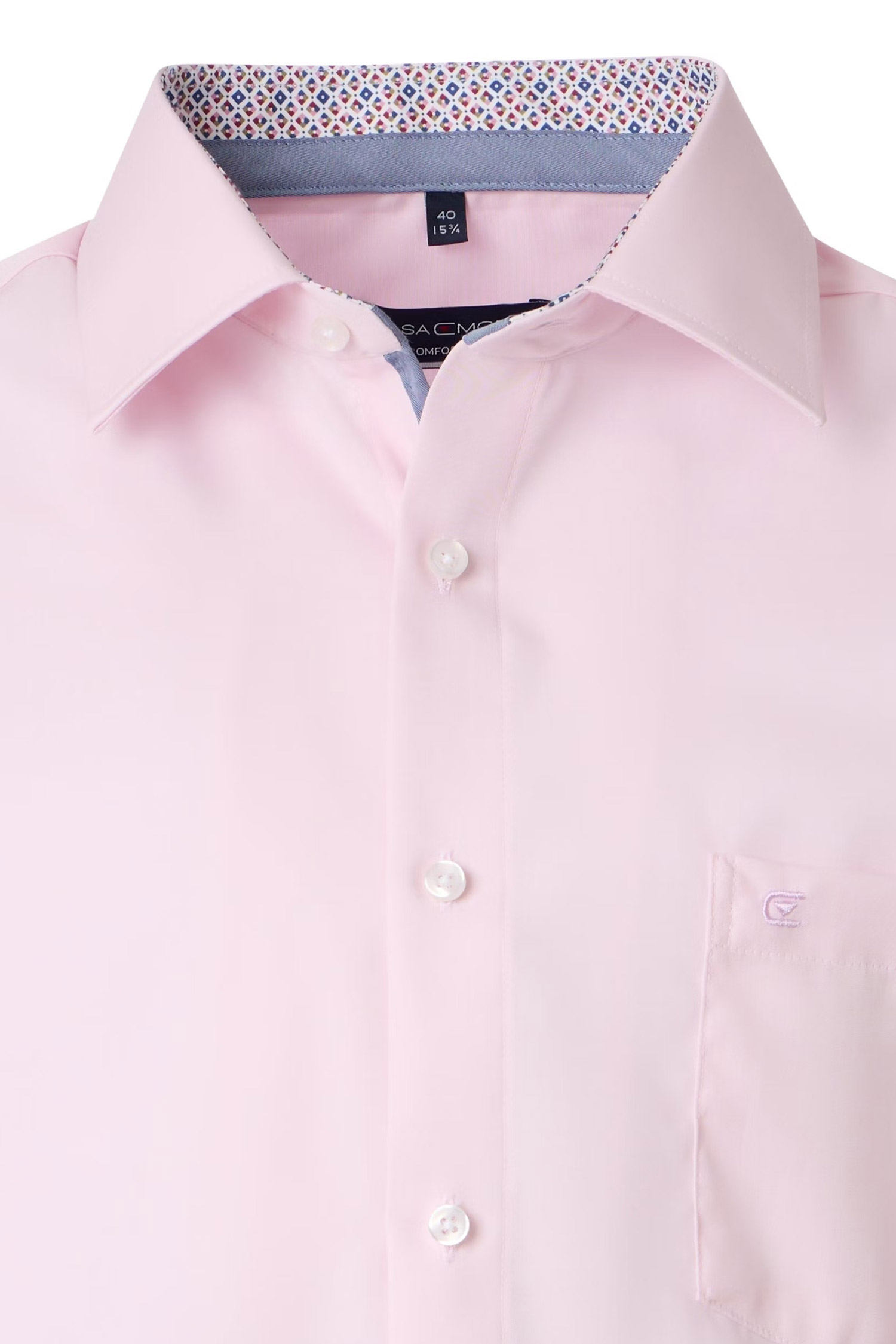 Camisas, Vestir Manga Larga, 112896, ROSA | Zoom